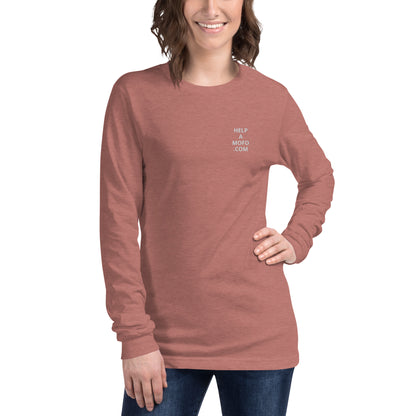 Embroidered Unisex Long Sleeve Tee