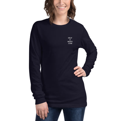 Embroidered Unisex Long Sleeve Tee