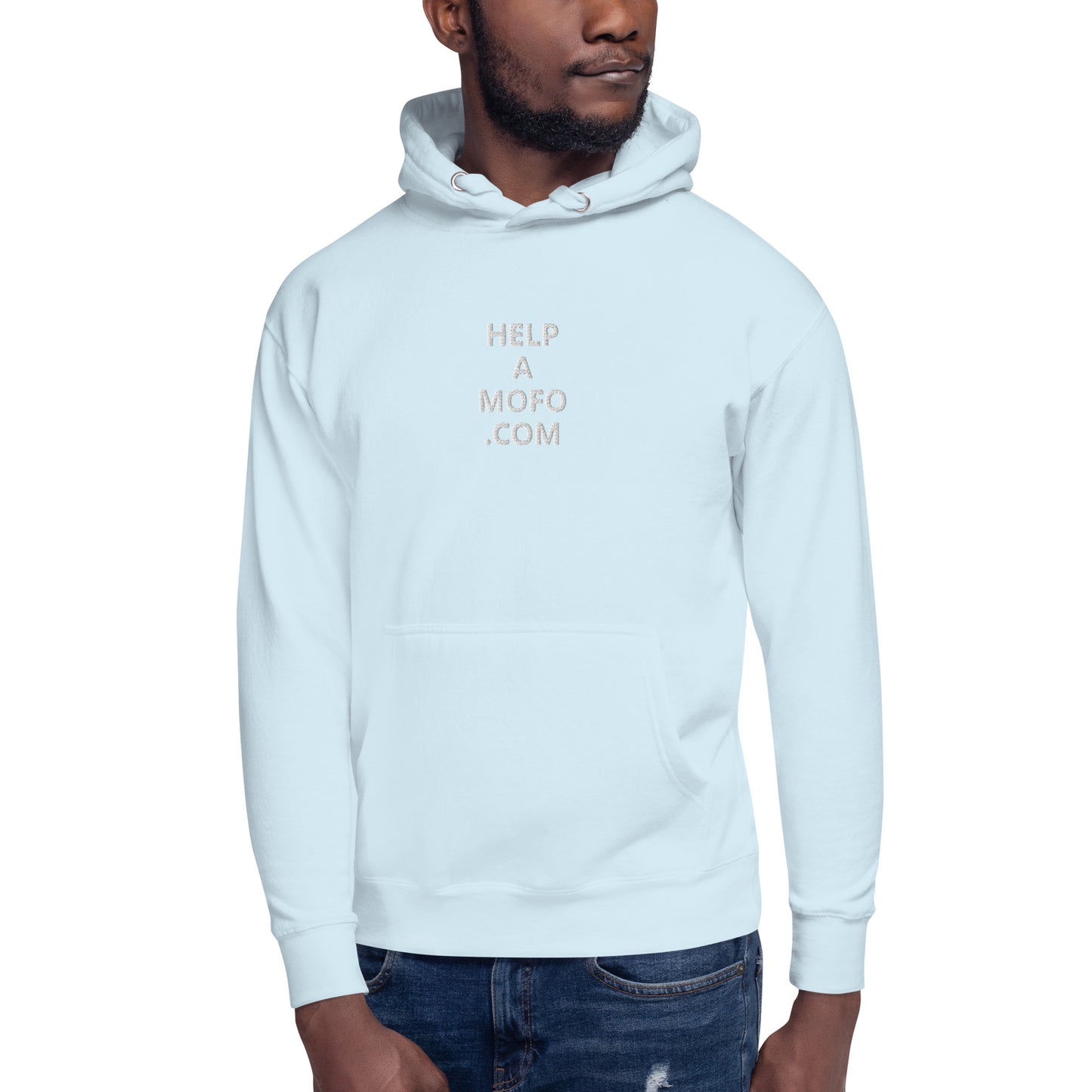 Embroidered Unisex Hoodie