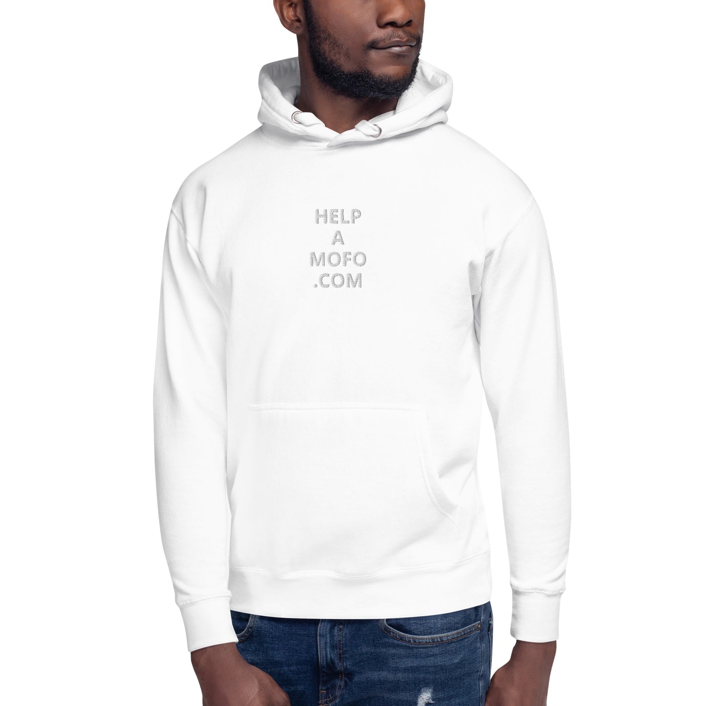 Embroidered Unisex Hoodie